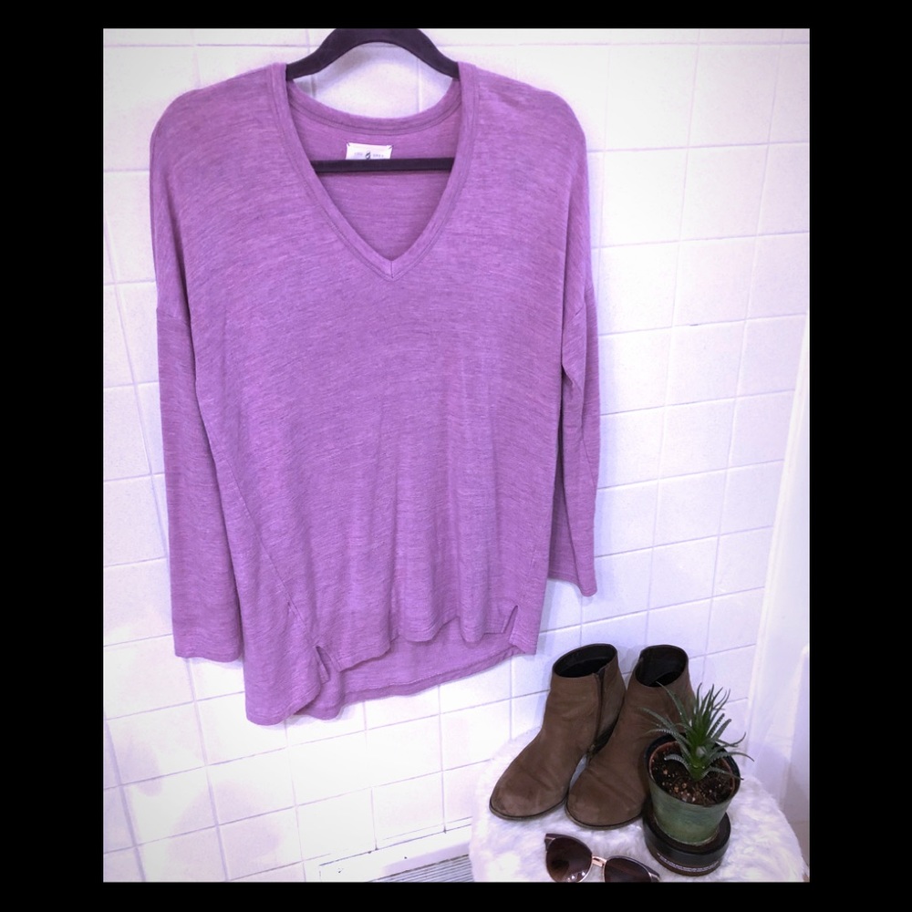 Lou & Grey long heather tunic